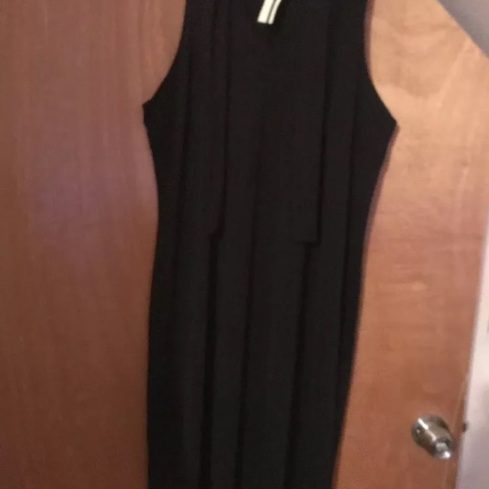 Venezia black pull on stretch dress size 18/20